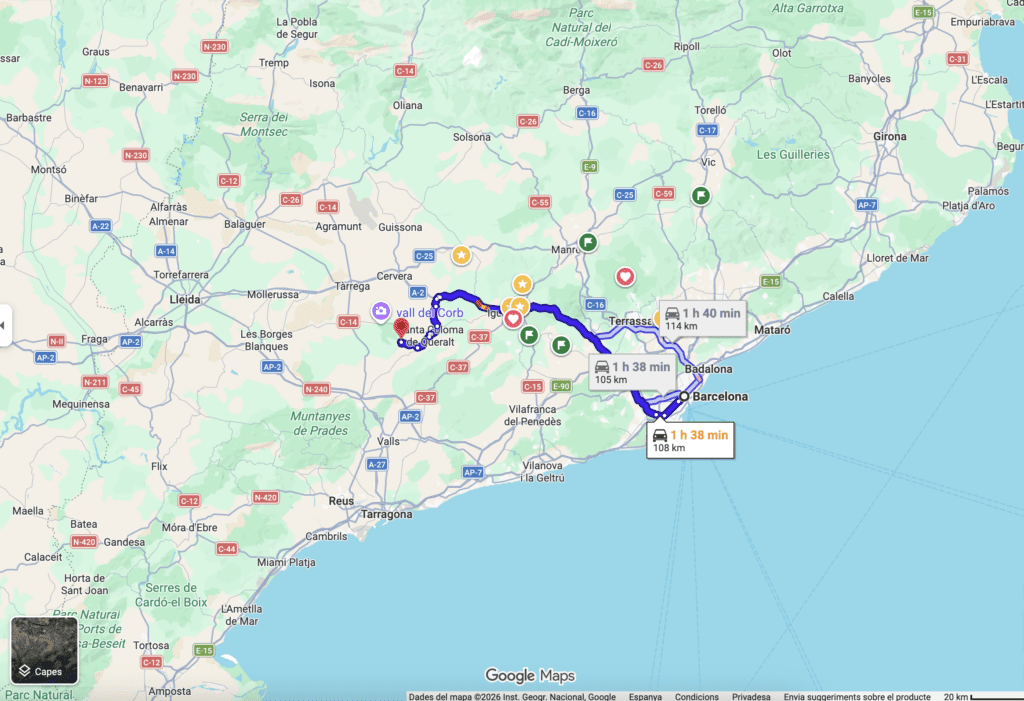 BARCELONA A CONESA - Panalella